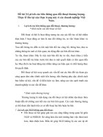 Lợi ích các bên thông qua đối thoại thương lượng  thực tế tồn tại của thực trạng này ở các doanh nghiệp việt nam