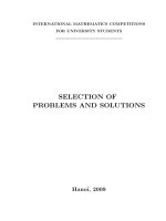tài liệu ôn thi toán olympic sinh viên