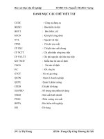 Kế toán tập hợp chi phí sản xuất và tính giá thành sản phẩm tại Công ty TNHH Thương mại Đoàn Thắng