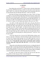 Giải pháp đẩy mạnh công tác xóa đói giảm nghèo ở phƣờng Mỹ Hòa, thành phố Long Xuyên đến năm 2015