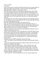 bài tiểu luận  về nokia