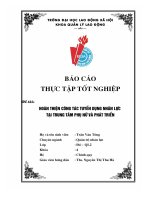 Hoàn thiện công tác tuyển dụng nhân lực tại Trung tâm Phụ nữ và phát triển