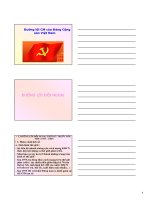 Đường lối cách mạng của đảng cộng sản việt nam