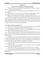 bài giảng nguyên lý thống kê