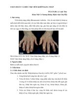 CHẨN ĐOÁN VÀ ĐIỀU TRỊ VIÊM KHỚP DẠNG THẤP