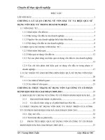 Nâng cao hiệu quả sử dụng vốn đầu tư tại Công ty cổ phần bánh kẹo Hải Hà