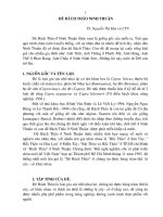 đề tài dê bách thảo ninh thuận