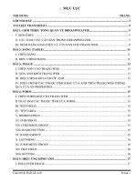 tài liệu thiết kế web đầy đủ