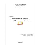 chuyên đề tìm hiểu thiết bị bảo vệ fortigate-50 và các ứng dụng website bưu điện tỉnh ninh thuận