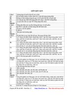 Chuyên đề Ôn thi đại học môn Sinh học - Liên kết gen