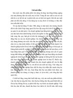 Khóa luận Hoàn thiện hoạt động tiêu thụ thành phẩm của công ty dược và vật tư thú y Hà Nội