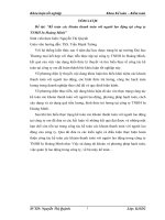 Kế toán các khoản thanh toán với người lao động tại công ty TNHH In Hoàng Minh