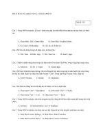 Tài liệu ôn thi công chức Hải Quan có lờp giải