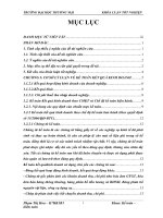 KẾ TOÁN KẾT QUẢ KINH DOANH TẠI CÔNG TY CỔ PHẦN LƯƠNG THỰC HÀ NAM