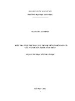 Điều tra tỉ lệ trẻ em và vị thanh niên ở miền Bắc có các vấn đề sức khỏe tâm thần