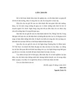 Hiệu quả hoạt động cho vay đối với các doanh nghiệp ngành Thép của NHTM Cổ Phần Quốc Tế Việt Nam- chi nhánh Ba Đình