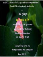 slide thuyết trình  Tiếng Việt 2 Bé nhìn Biển