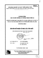 Nghiên cứu nhận dang toàn diện và lũ, dự báo, kiểm soát và thoát lũ phục vụ yêu cầu