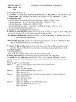 MỘT số câu hỏi và TRẢ lời THAM KHẢO hóa học ỨNG DỤNG