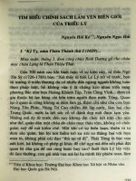 Tìm hiểu chính sách làm yên biên giới của Triều Lý.PDF