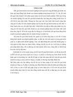 Kế toán kết quả kinh doanh tại Công ty cổ phần và thương mại Điện Bình Sơn