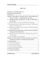 Hoàn thiện kế toán Bán hàng tại Công Ty TNHH Máy Xây Dựng và Thương Mại Việt Nhật