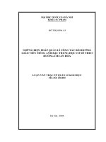 Những biện pháp quản lí công tác bồi dưỡng giáo viên tiếng Anh bậc trung học cơ sở theo hướng chuẩn hóa tt.PDF