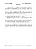 Kế toán chi phí sản xuất bao bì tại Công ty TNHH Phú Thái Sơn