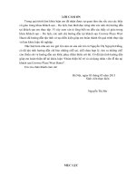 HOÀN THIỆN BỐ TRÍ VÀ SỬ DỤNG NHÂN VIÊN LỄ TÂN KHÁCH SẠN CROWNE PLAZA WEST HANOI TRONG THỜI GIAN TỚI