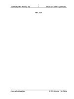 Phân tích tài chính tại Công ty TNHH XNK Thương Mại và Dịch vụ Đại Dương