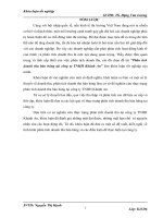 Phân tích doanh thu bán hàng tại công ty TNHH Khánh An