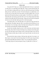 Hoàn thiện công tác kế toán bán hàng tại Công ty Cổ phần Đầu Tư Thiên An