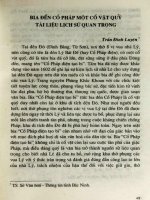 Bia đền cổ pháp một cổ vật quý tài liệu lịch sử quan trọng.PDF