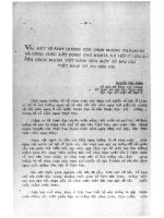 Vài nét về ảnh hưởng của cách mạng tháng 10 và công cuộc xây dựng chủ nghĩa xã hội ở Liên Xô đến cách mạng Việt Nam từ 1917 đến 1930