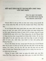Kết quả khai quật thành Dền( Phú Thọ) lần thứ nhất.PDF