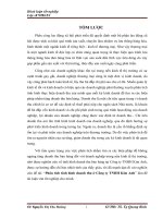 Phân tích tình hình doanh thu ở Công ty TNHH Kim Anh