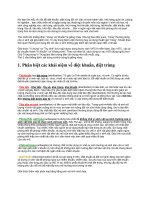 Phân biệt khái niệm và kỹ thuật về khử trùng, tiệt trùng, khử độc, khử khuẩn