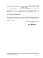 chất lượng tín dụng ngắn tại Ngân hàng Ngoại thương Việt Nam chi nhánh Hà Nội