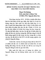 Hình tượng người ẩn dật trong hai bài phú của Nguyễn Hàng