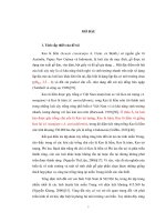 luận án tiến sĩ nghiên cứu biến dị và khả năng di truyền một số tính trạng của keo lá liềm (acacia crassicarpa a  cunn  ex benth ) tại các tỉnh miền trung