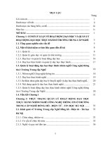 Quản lý hoạt động dạy học thực hành nhóm nghề công nghệ thông tin ở trường Trung cấp nghề Đồng hồ - Điện tử - Tin học Hà Nội trong giai đoạn hiện nay