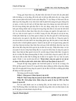 Hoàn thiện công tác quản lý các dự án sử dụng vốn đầu tư phát triển chỉnh thức (ODA) tại Ban Quản lý dự án 85