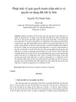 Pháp luật về giải quyết tranh chấp nhà ở và quyền sử dụng đất khi ly hôn