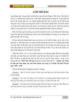 Chuyên đề thực tập tốt nghiệp: Nghiên cứu thống kê hiệu quả hoạt động sản xuất kinh doanh của Công ty Cổ phần Nội thất 190 giai đoạn 2006 đến 2010