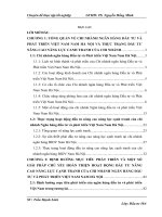 Đầu tư nâng cao năng lực canh tranh tại chi nhánh ngân hàng đầu tư và phát triển Nam Hà Nội