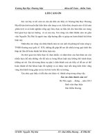 Phân tích hiệu quả sử dụng vốn lưu động tại công ty TNHH thương mại quốc tế ICD