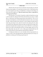 Phân tích doanh thu tại Công ty cổ phần đầu tư và thương mại Tân Phong