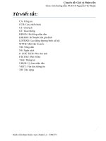 Tăng cường bình đẳng giới trong hoạt động quản lý tại xã Nghĩa Đạo huyện Thuận Thành tỉnh Bắc Ninh