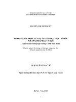 Đánh giá tác động của dự án giáo dục Việt – Bỉ đến phương pháp dạy và học (nghiên cứu trường hợp trường CĐSP Điện Biên