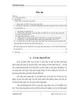 Tiểu luận triết học sứ mệnh của lịch sử giai cấp công nhân